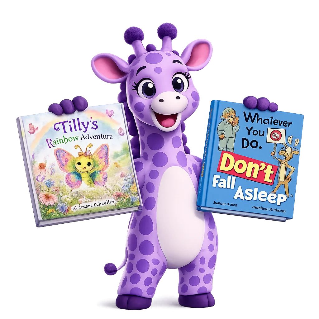 Finished children's books designed in Melbourne