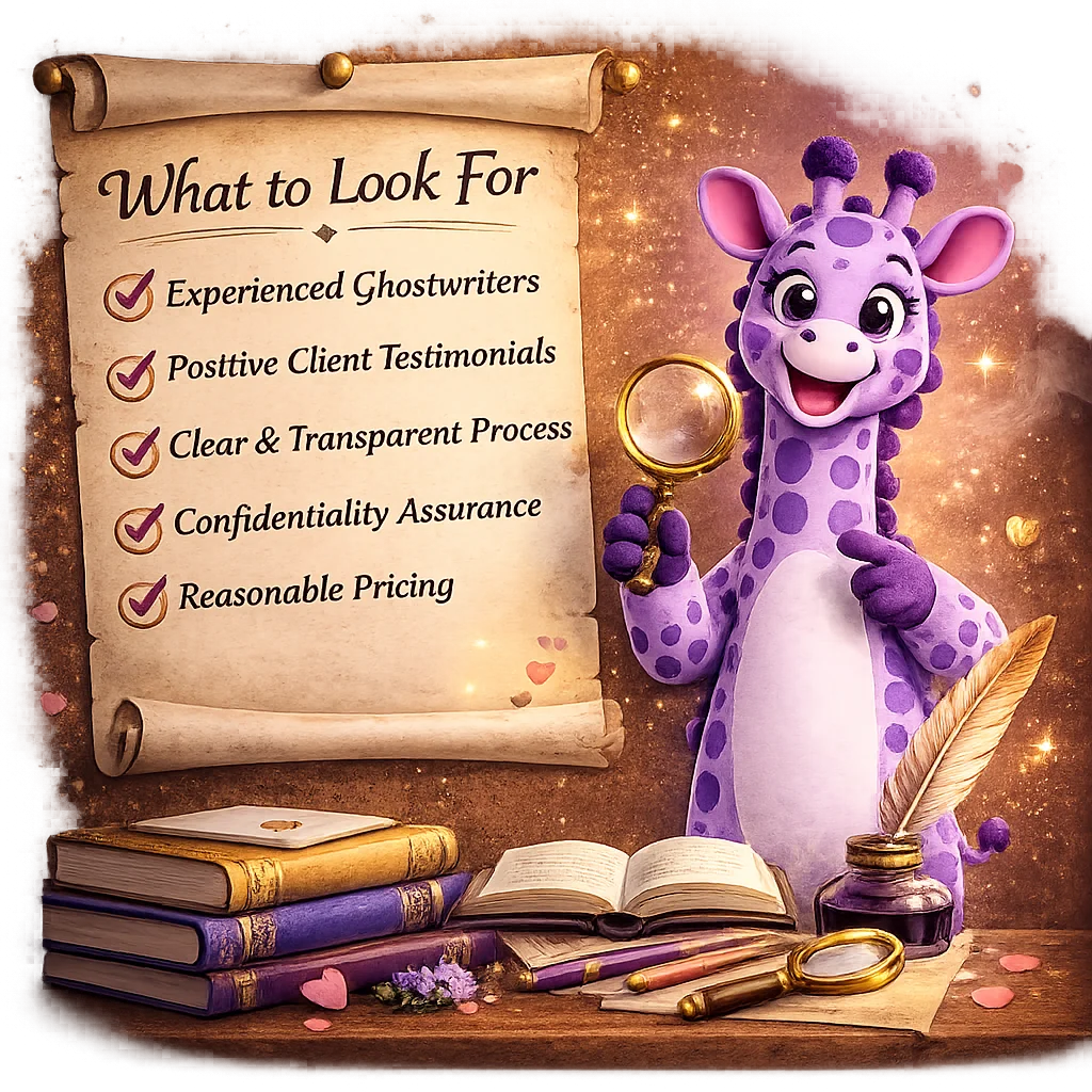 Choosing the best fiction ghostwriter for your novel
